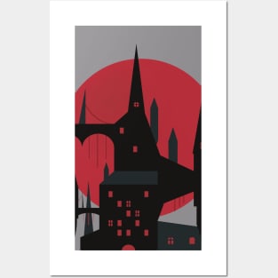 Gothic Castle Posters and Art